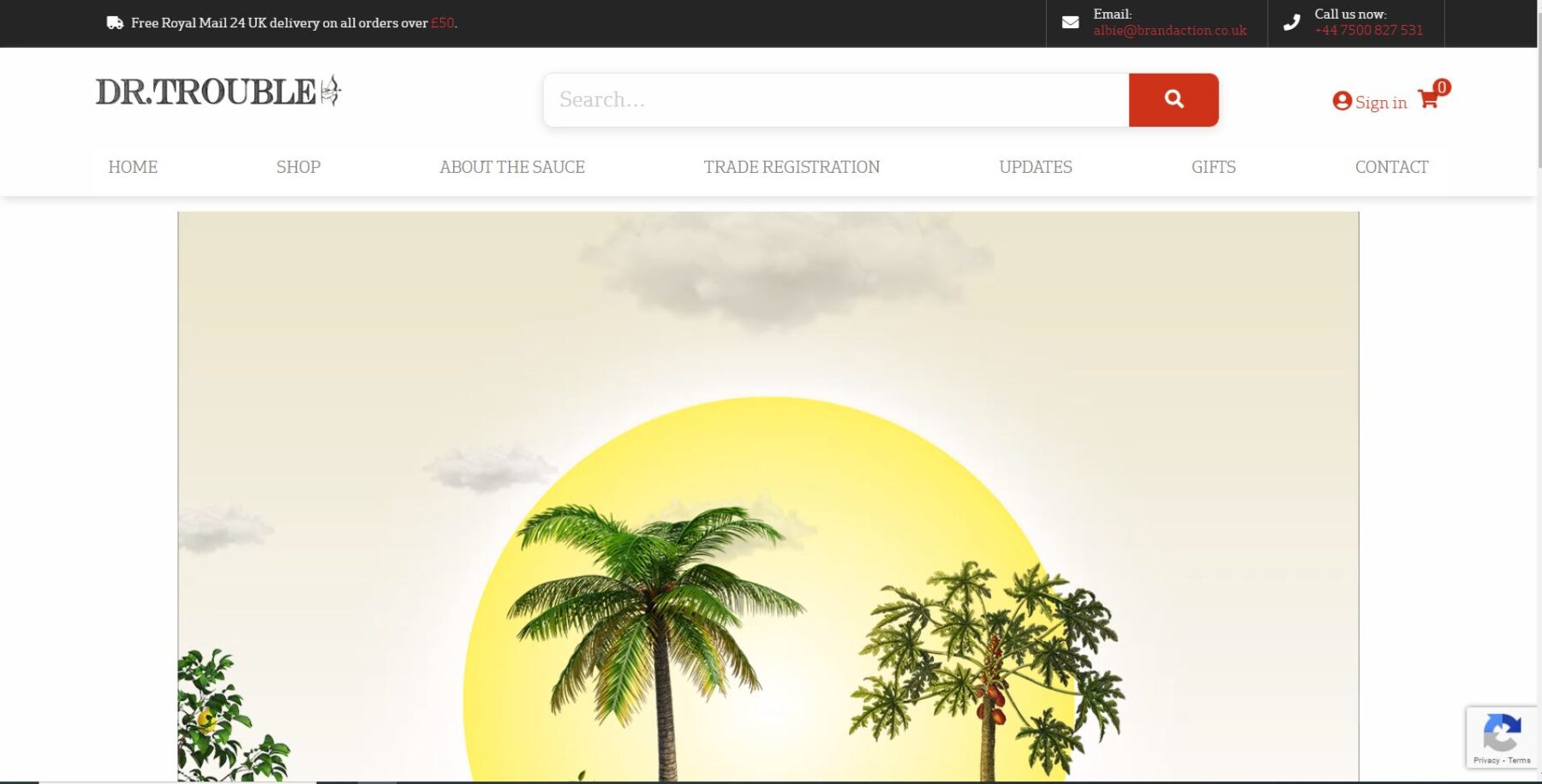 DR TROUBLE HOT SAUCE