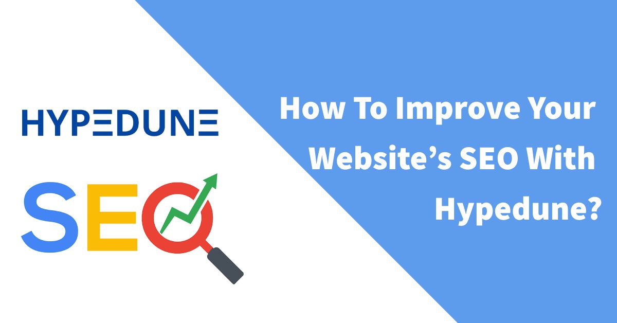 SEO with HypeDune